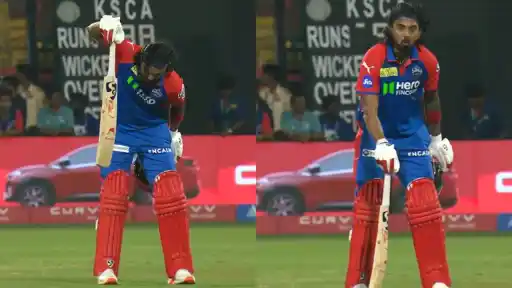 KL Rahul celebration